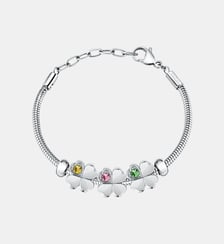 Bracelet en acier, cristaux DROPS Morellato