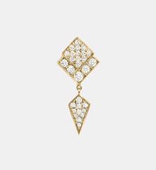 Boucle d'oreille Stairway Diamants et Or Jaune Statement