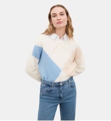 Pull mbennie - Motif à carreaux Caroll