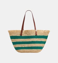 Panier En Raphia Et Coton Vanessa Bruno