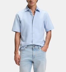 Chemise regular en coton BOSS