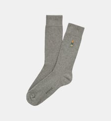 Chaussettes brodées en coton - Champagne Arthur