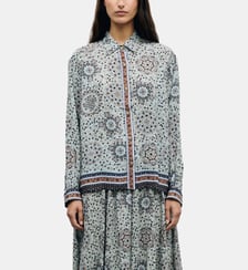 Chemise fluide imprimé foulard - LIZ Gerard Darel