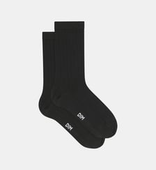 Mi-chaussettes effet satiné Mode Dim