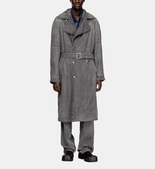 Manteau en denim à motifs Diesel