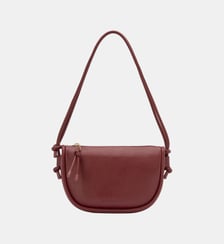 Sac à bandoulière Luna  à texture grainée. Adolfo Dominguez