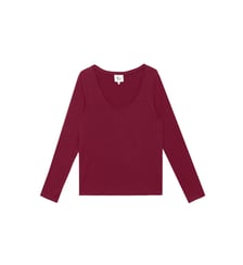 T-shirt manches longues col rond uni TAVY La Petite Etoile