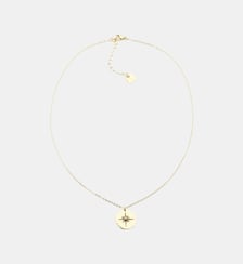 Collier Aztèque  en Acier doré Zag Bijoux