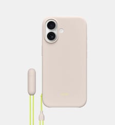 Coque iPhone 17 Magsafe stand Gris gypse Beats