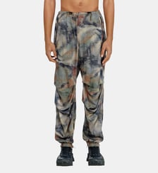Pantalon cargo en tissu imprimé Diesel