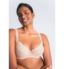 Soutien-gorge avec armatures grande taille Gaby beige Maison Lejaby