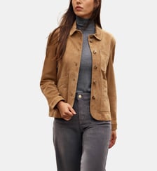 Veste col chemise uni FAULINE La Petite Etoile