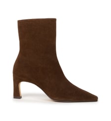 Bottines à Talons Émilie Cuir Suédé Bobbies