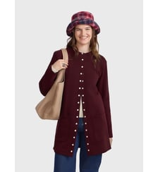 cardigan pression Tanger long Agnès b.