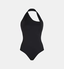 Maillot de bain une pièce décolleté graphique uni Vilebrequin