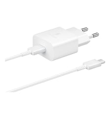 Chargeur USB-C 15W + cable blanc Samsung