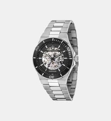 Montre automatique Sfida Noir, Argenté R8823140020 Maserati
