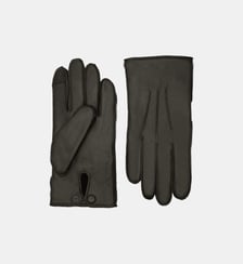 Gants Oscar Homme Cuir Doublés Lapin Agnelle