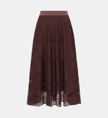 Jupe midi en dentelle - JANY Gerard Darel