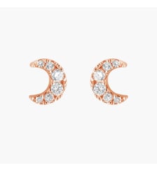 Boucles d'Oreilles Lune Magic Touch Djula