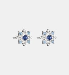 Clous d’oreilles étoile avec pierres bleues Thomas Sabo