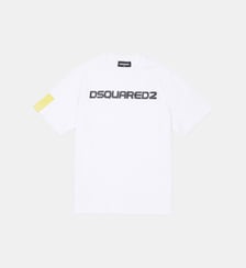 T-shirt avec logo sur la poitrine Dsquared2