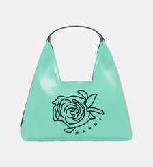 Sac à bandoulière Diamond avec motif floral Marni
