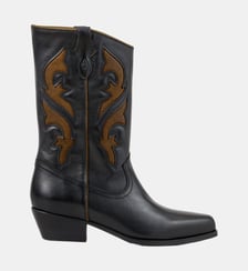 Bottines santiags Curtis en cuir Ba&sh