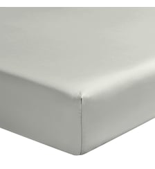 Drap housse uni en satin de coton bio, bonnet de 30cm, TEOPHILE Alexandre Turpault