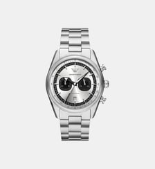 Montre Emporio Armani Argenté, Noir AR11636 Emporio Armani