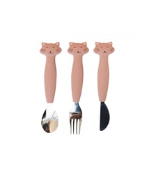 Couverts 3 pièces en silicone - Mrs. Cat Trixie