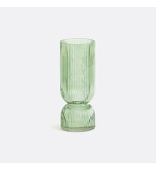 Vase en verre strié H26 cm, Valira La Redoute Interieurs