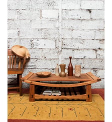 Table basse en bois Léonie N°518- Produit chiné Debongout