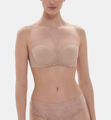 Soutien-gorge sans-bretelles - Peau Simone Pérèle