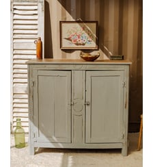 Buffet en bois patiné Gilbert N°1561- Produit chiné Debongout