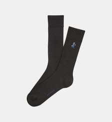 Chaussettes brodées en coton - Pilote de lit Arthur