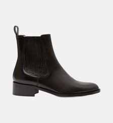Gil - Bottines En Cuir Veau Lisse Expresso Parallèle