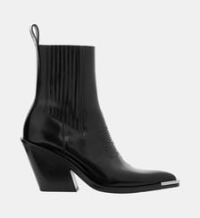 Bottines à talons chelsea Rabanne