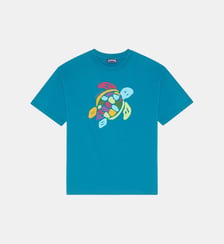 T-shirt en coton organique Big Turtle Vilebrequin