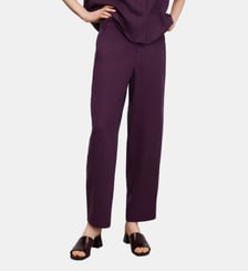Pantalon barrel fit en lyocell responsable Adolfo Dominguez