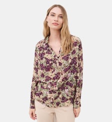 Chemise clovely - Motif rayures - Viscose Caroll