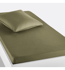 Drap housse enfant uni en coton lavé La Redoute Interieurs