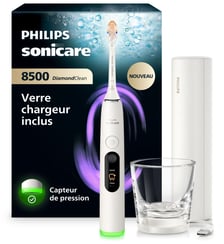 Brosse à dents électrique Sonicare Série 8500 HX8513/11 blanche Philips