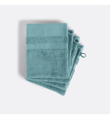 Lot de 4 gants de toilette en coton peigné 600g/m2 La Redoute Interieurs