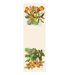 Chemin de table pur lin lavé 190 g/m² imprimé multicolore Vintage garden natural Garnier Thiebaut