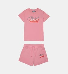 Survêtement avec logo Diesel Kids