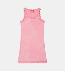 Robe courte avec logo Diesel Kids