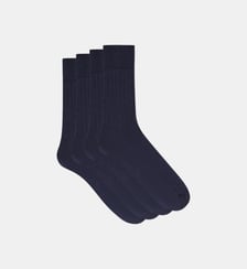 Lot de 2 Paires de Mi-Chaussettes Fil d'Ecosse Dim