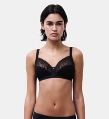 Soutien-gorge sans armature maintien finition broderie Chantelle