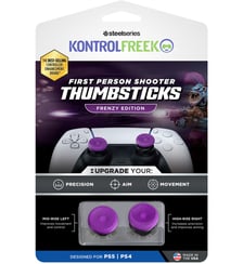 Accessoire manette FPS Frenzy Purple/Black - PS5 Steel Series&nbsp;